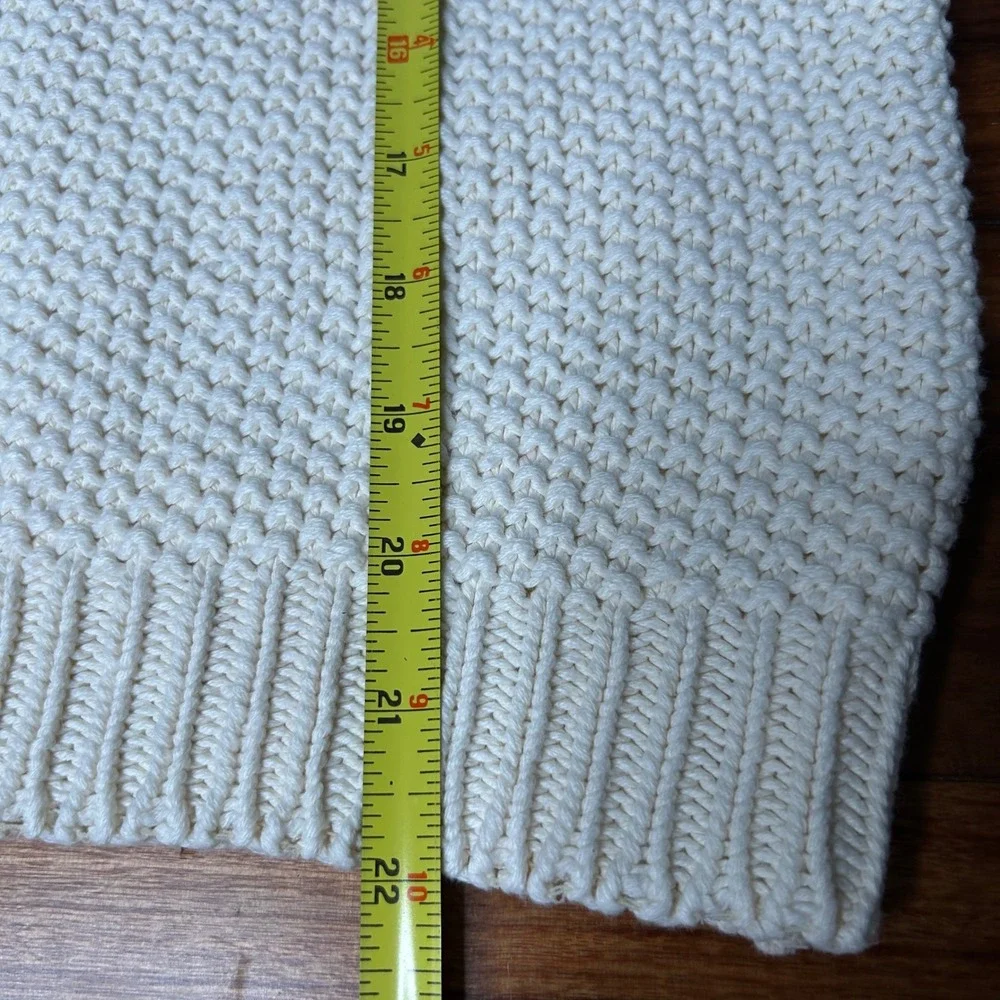 Herman Geist Hand Knit Cable Knit‎ Sleeveless Sweater Vest Top Womens